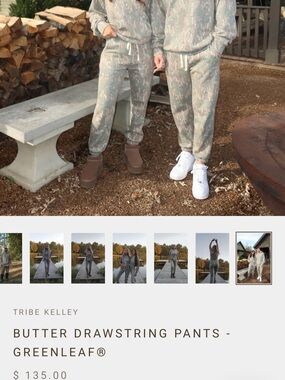 Greenleaf® Butter Drawstring Pants